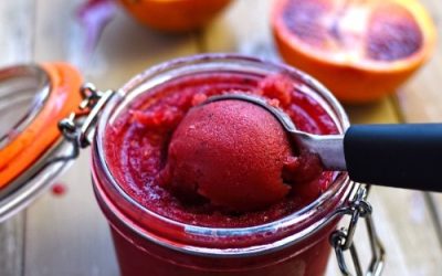 Blood Orange Sorbet