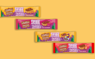 Tribe Nut Butter Triple Deckers: Be A Force Of Nature!